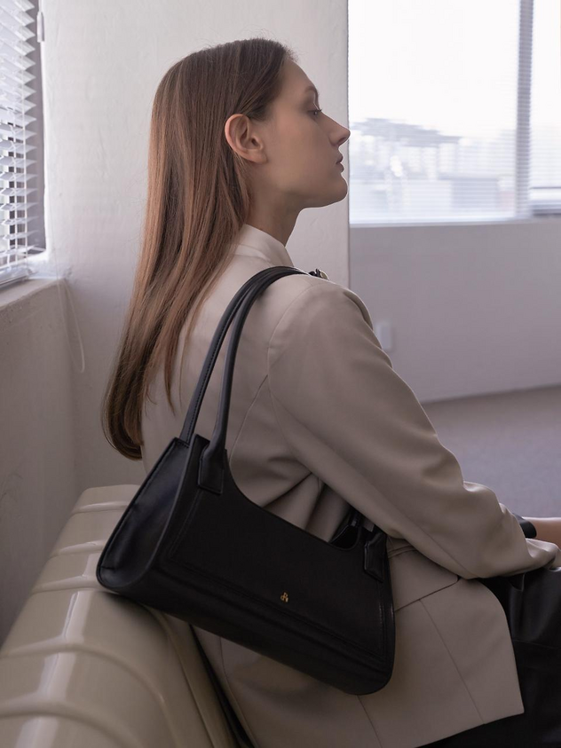 |DIERNEAS| EIN Bag (3 Colors) Vegan Leather Handbag Korean Designer Dierneas Luxury Tote
