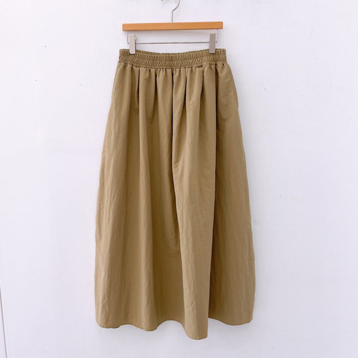 Nylon Crisp Summer Full Skirt