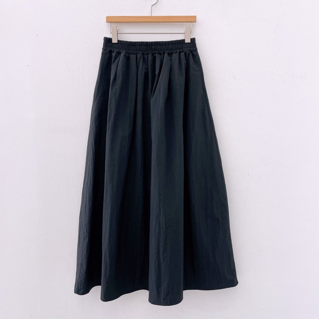 Nylon Crisp Summer Full Skirt