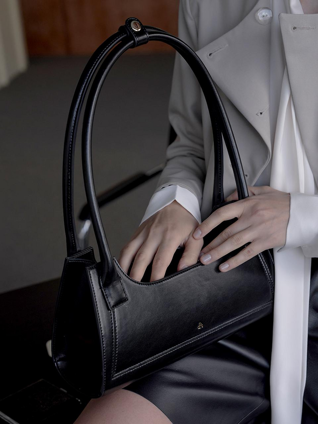 |DIERNEAS| EIN Bag (3 Colors) Vegan Leather Handbag Korean Designer Dierneas Luxury Tote