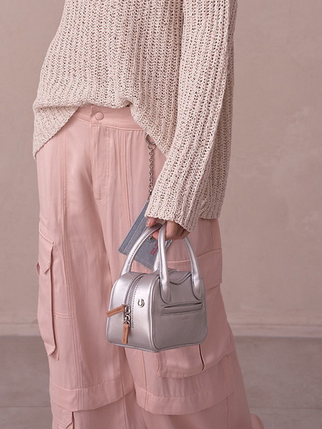 Vegan Leather Handbag Korean Designer Dierneas Luxury Tote