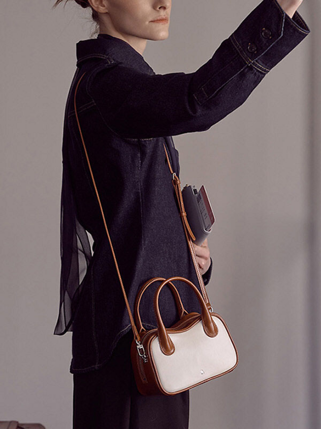 Vegan Leather Handbag Korean Designer Dierneas Luxury Tote Vegan Leather Handbag Korean Designer Dierneas Luxury Tote