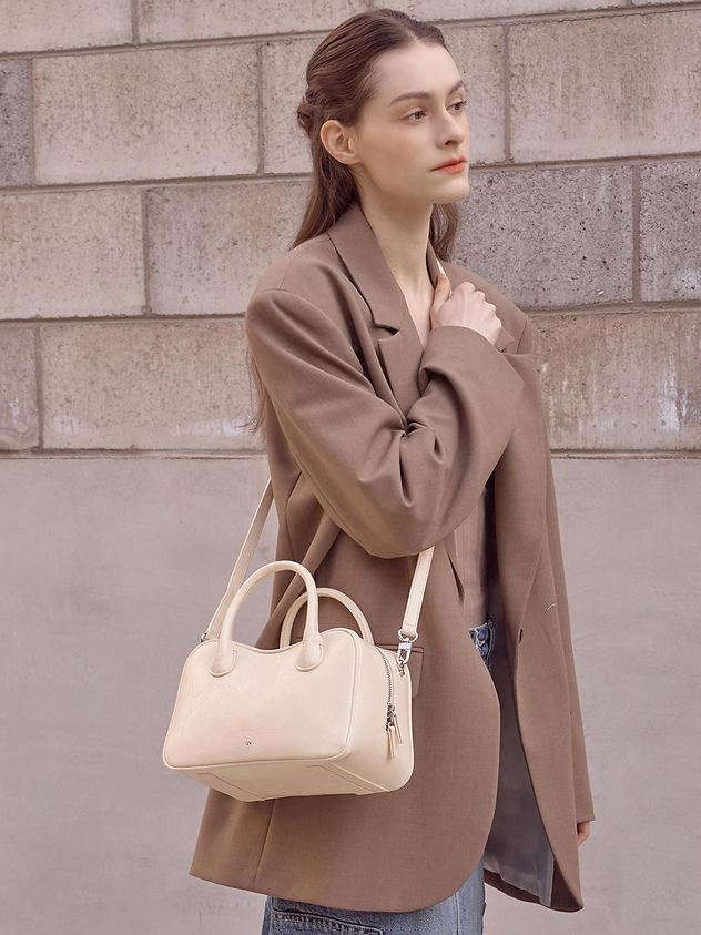 ★DIERNEAS★ PANE Venti (8 Colors) Vegan Leather Handbag Korean Designer Dierneas Luxury Tote
