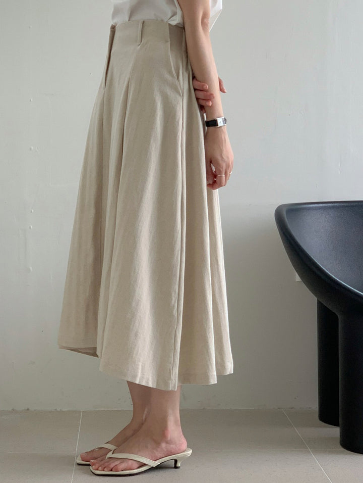 Herringbone A LINE SKIRT