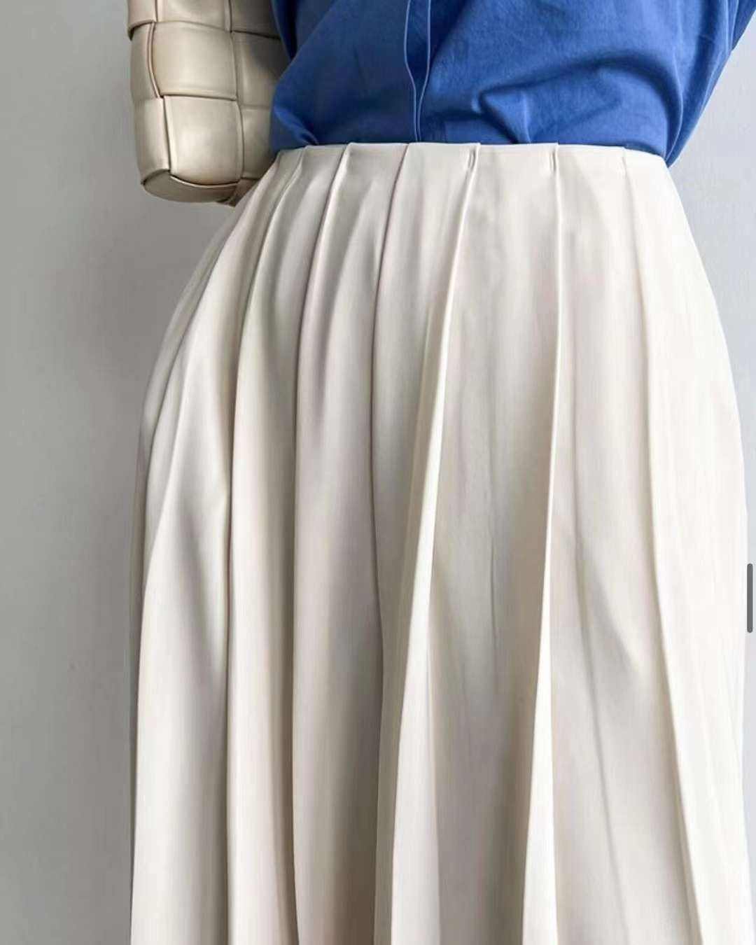 Wide Pleated Maxi Pants